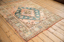 4.5x5 Vintage Anatolian Square Rug