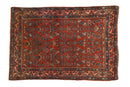3.5x5.5 Antique Bijar Rug