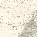 Vintage Palawan Island Map 1938