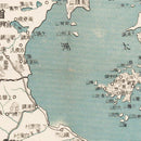 Vintage Map of Nanjing, China 1937
