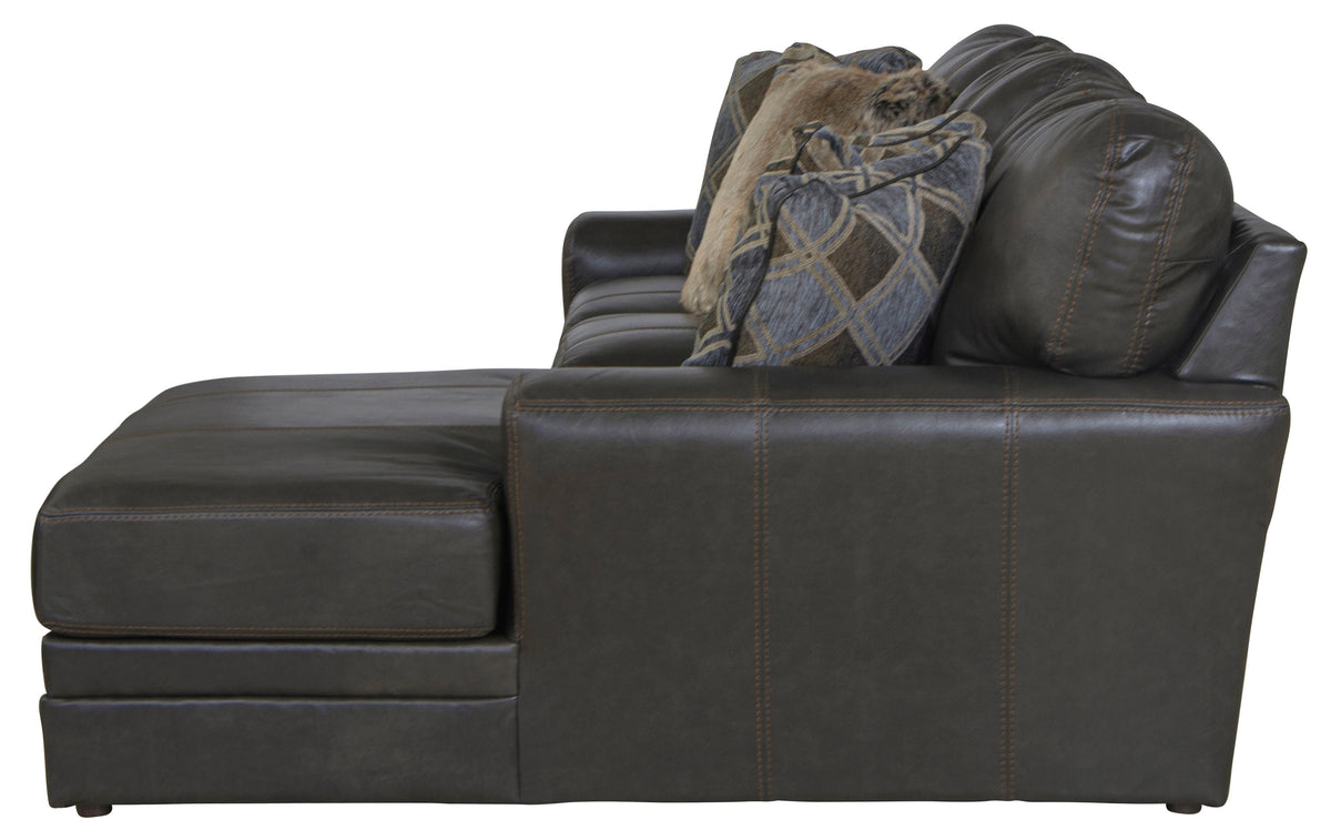 Denali - Italian Leather Match Sectional, photo 12 of 40