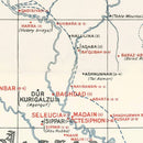 Vintage Map of the Ancient Sites of Iraq 1929
