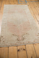 2.5x5 Vintage Distressed Oushak Rug Runner