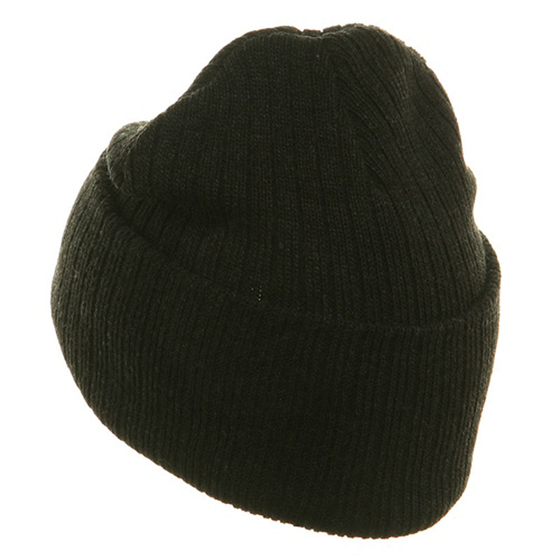 Acrylic Ribbed Cuff Beanie