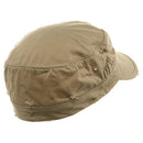 Washed Cotton Fitted Army Cap