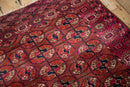 3.5x4 Antique Turkmen Square Rug