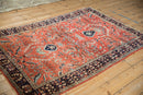 4x6.5 Vintage Sarouk Rug