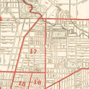 Vintage Map of Buffalo, New York 1891