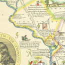 Vintage Map of Maryland 1931