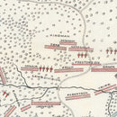 Vintage Chickamauga Battlefield Map 1895