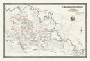Vintage Chickamauga Battlefield Map 1895