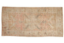 2.5x5.5 Vintage Distressed Oushak Rug Runner
