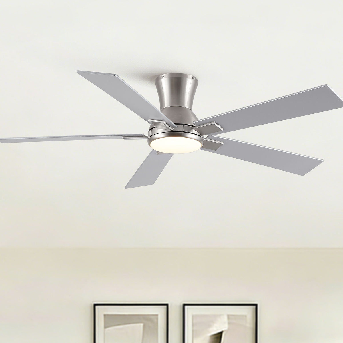 Reversible Quiet Motor Ceiling Fan Light With ABS Blades, photo 4 of 8