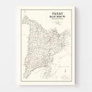 Vintage Panay, Philippines Map 1900