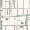 Vintage Map of Suzhou, China 1921