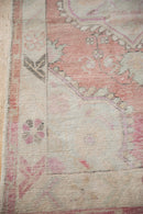 2.5x6 Vintage Distressed Oushak Rug Runner
