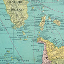 Vintage Map of Philippines 1913
