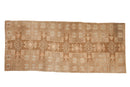 3x7 Vintage Distressed Kars Rug Runner