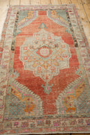 3x5.5 Vintage Distressed Oushak Rug