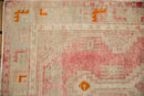 2.5x5 Vintage Distressed Oushak Rug Runner