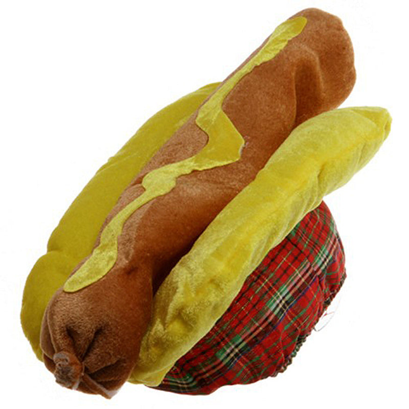 Velvet Hot Dog Hat