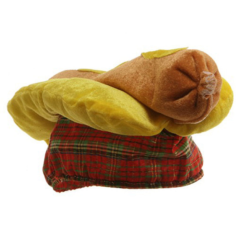 Velvet Hot Dog Hat