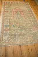 3.5x5.5 Vintage Distressed Oushak Rug