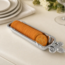 Fleur De Lis Cracker Serving Tray by Arthur Court Designs