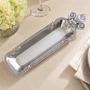 Fleur De Lis Cracker Serving Tray by Arthur Court Designs