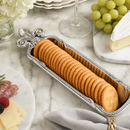 Fleur De Lis Cracker Serving Tray by Arthur Court Designs