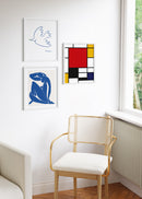 16x20 in, Set of 3, White Aluminum