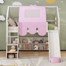 Loft Bed With House Shaped Frame And Tent by Unique Piece Furniture