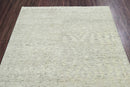 5x7 Gray, Beige Hand Knotted Abstract Tibetan 100% Wool Modern & Contemporary Oriental Area Rug