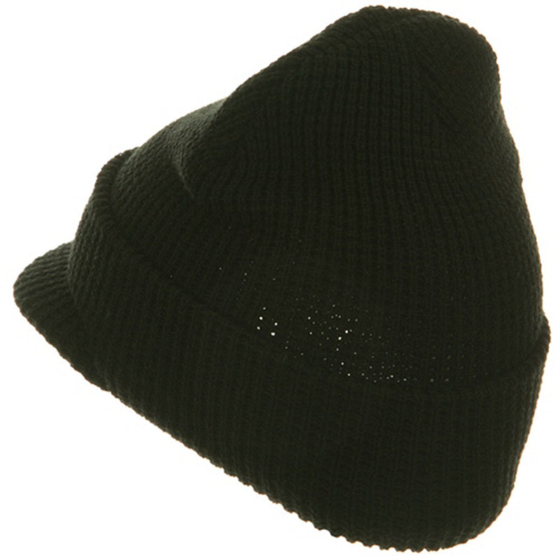 Waffle Stitch Cadet Beanie Visor