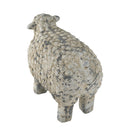 18x9.5x14" Magnesium Sheep Figurine with Weathered Finish by HouseOfZazla