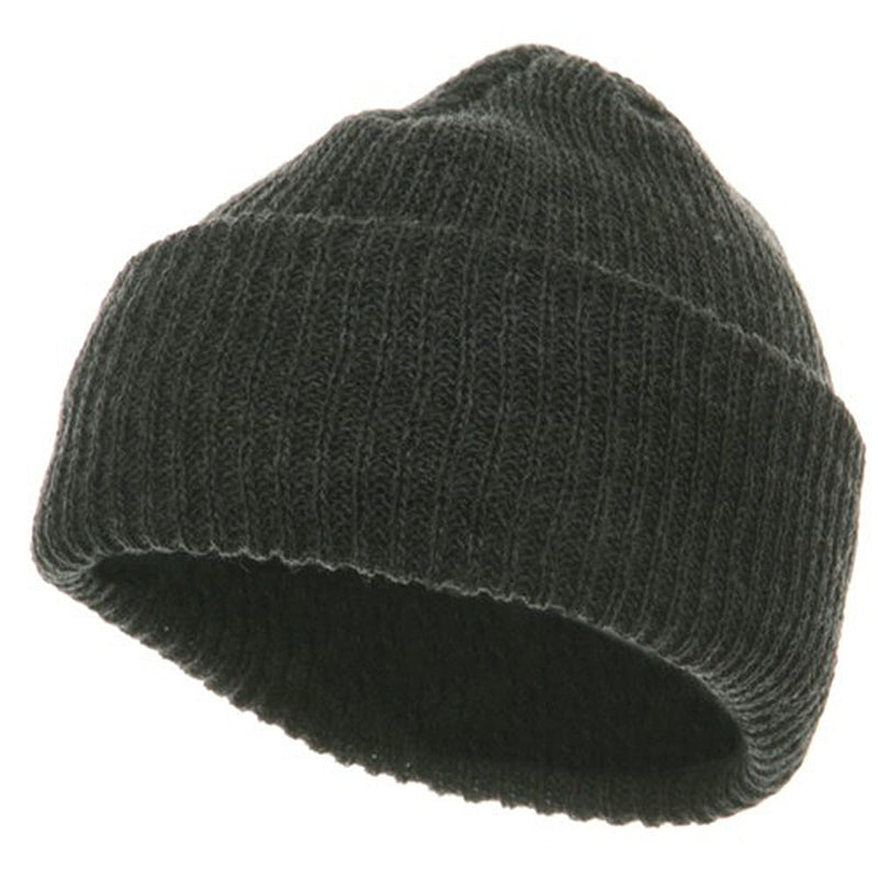 Solid Plain Watch Cap Beanie