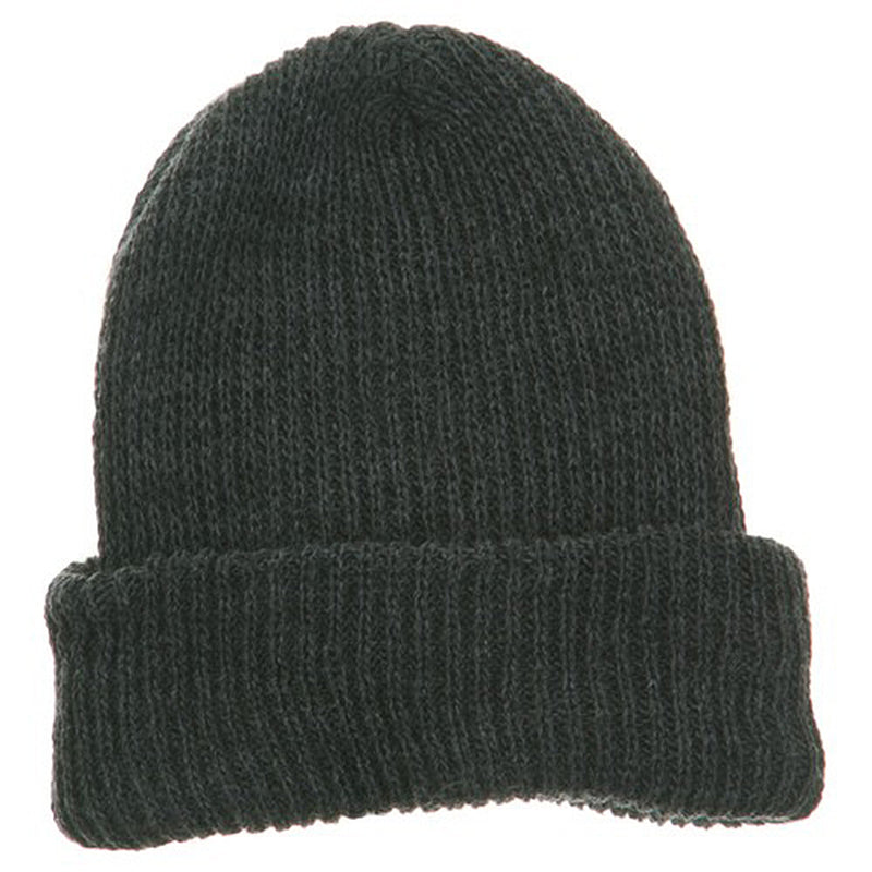 Solid Plain Watch Cap Beanie