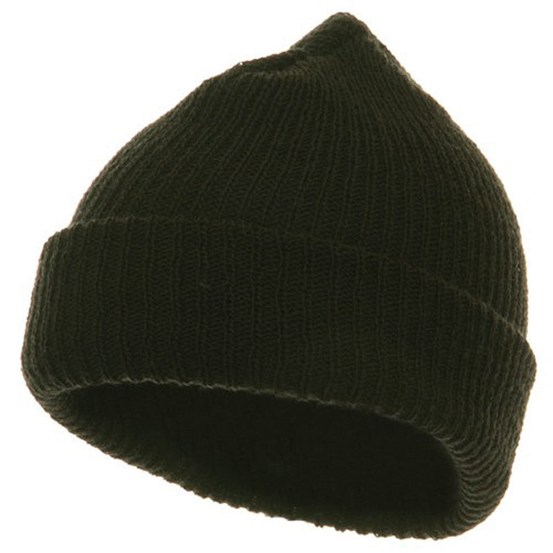 Solid Plain Watch Cap Beanie
