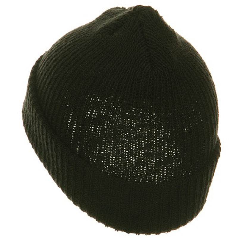 Solid Plain Watch Cap Beanie