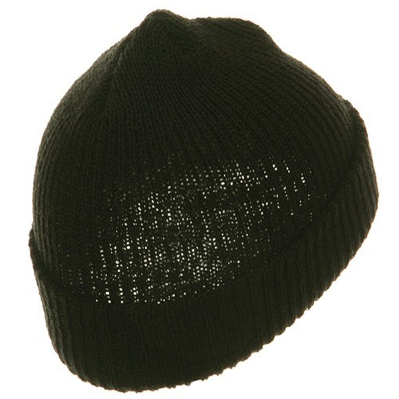 Solid Plain Watch Cap Beanie
