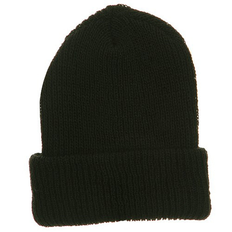 Solid Plain Watch Cap Beanie