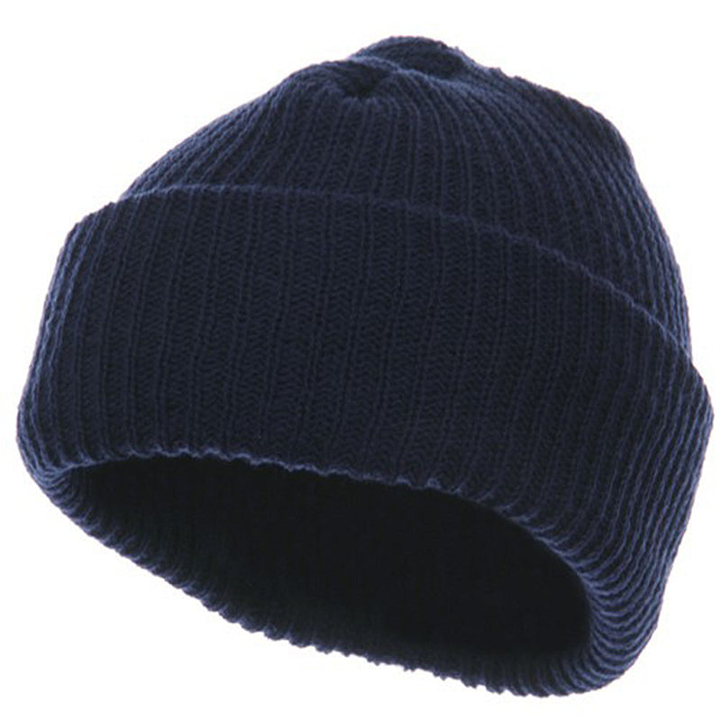 Solid Plain Watch Cap Beanie
