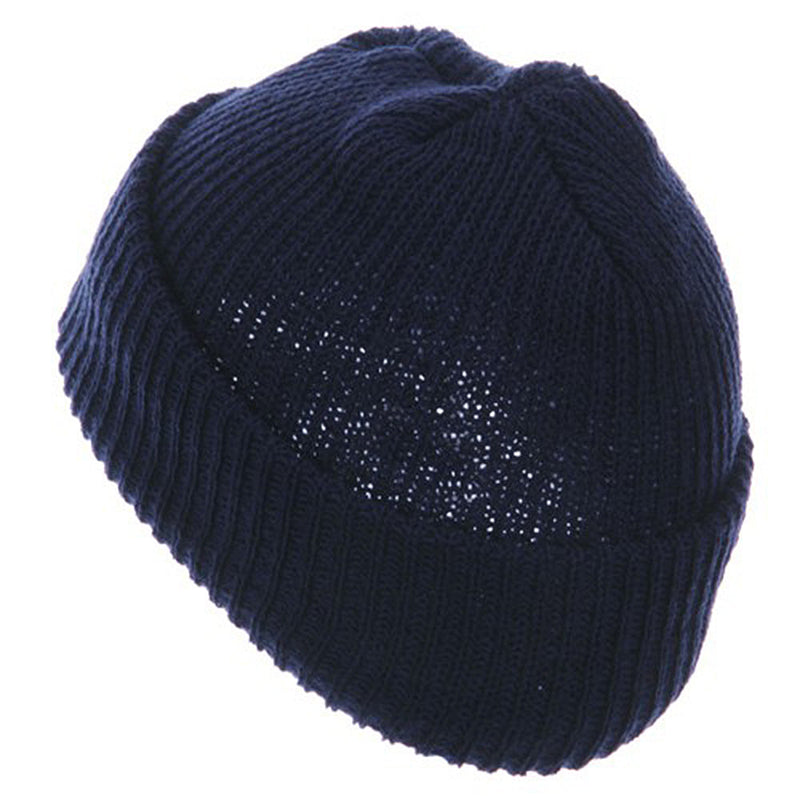Solid Plain Watch Cap Beanie