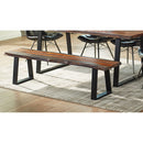 Wobegon - Rectangular Dining Bench - Gray by HouseOfZazla