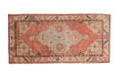 2.5x5.5 Vintage Distressed Oushak Rug Runner