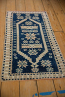 2x3.5 Vintage Distressed Oushak Rug