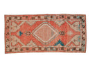 2.5x5.5 Vintage Distressed Oushak Rug Runner