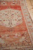3x6 Vintage Distressed Oushak Rug Runner