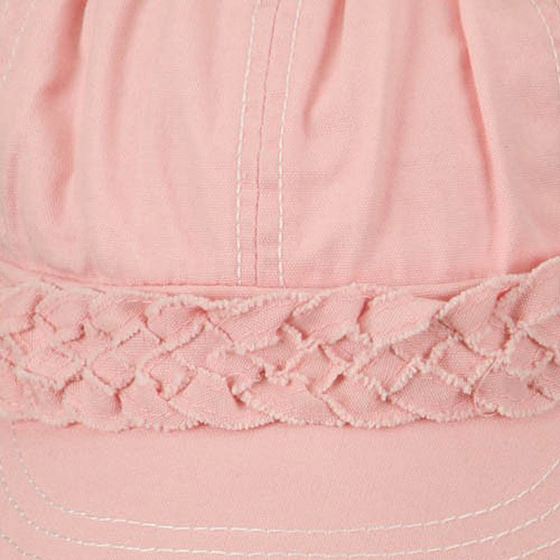 Ladies Brushed Canvas Newsboy Hat
