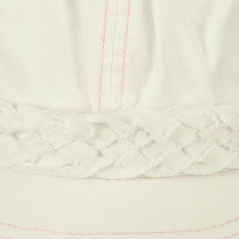 Ladies Brushed Canvas Newsboy Hat